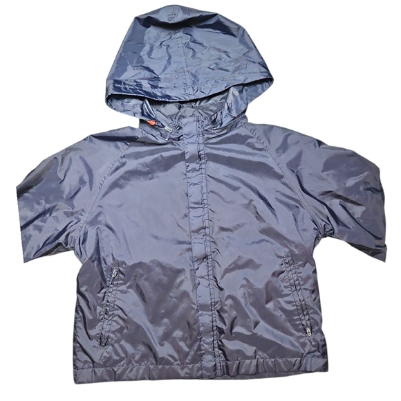 Tommy Hilfiger Navy Windbreaker with Red and White Accents Tommy Jean Medium - Picture 2 of 7